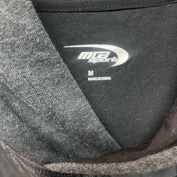 MTA Sport Charcoal and Black Pullover - Picture 2 of 5